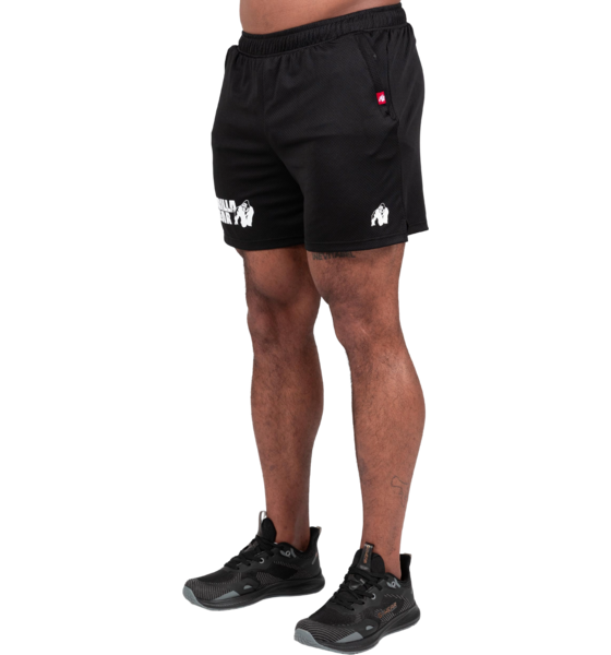 956882101101 GORILLA WEAR Miles Mesh Shorts  Model01 Detail