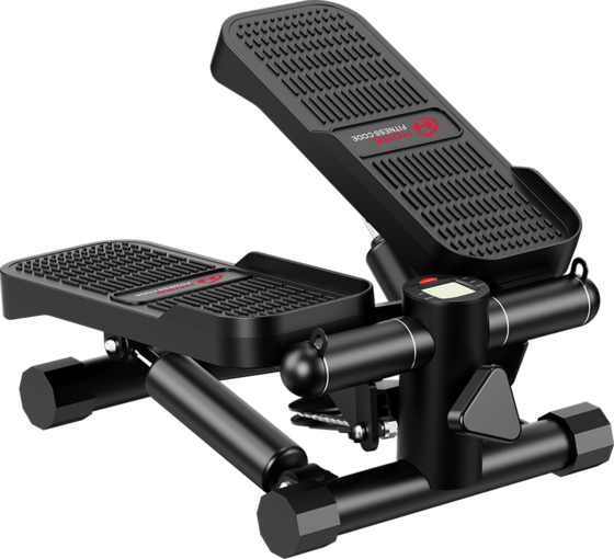 
HOMEFITNESSCODE, 
Mini Stepper With Lcd And Resistance Bands &ndash; Compact Home Gym, 
Detail 1
