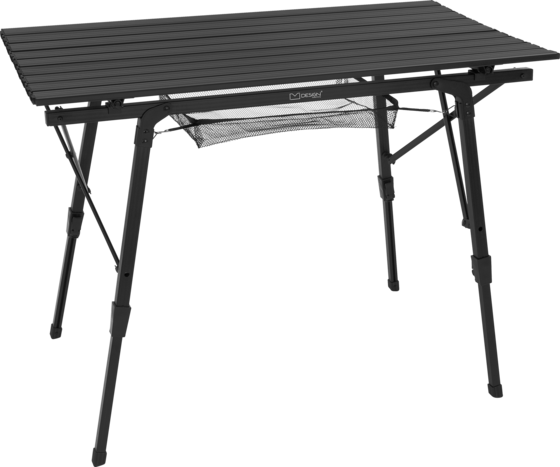 
ML DESIGN, 
Ml-design Folding Camping Table, Black, 90 X 51.5 Cm, Height Adjustable Aluminium Frame, 
Detail 1
