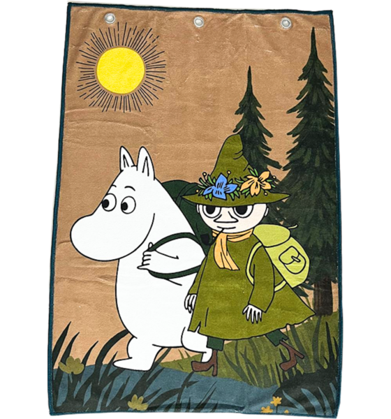 
HAVENIX, 
Moomin Golf Towel - Snufkin X Moomintroll, 
Detail 1
