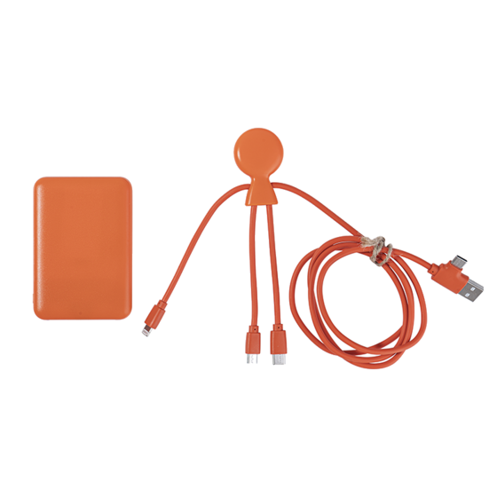 
XOOPAR, 
Mr Bio Pack Epsilon Powerpack 5000 Mah Orange, 
Detail 1
