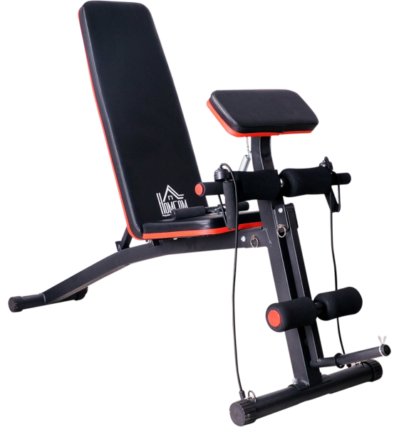 
NORTHIX, 
Multifunction Weight Bench Multi-gym With Spring Booster Training Bench Weight Up To 120kg Black 54, 
Detail 1
