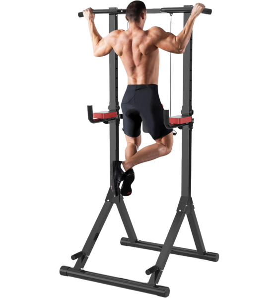 
HOMEFITNESSCODE, 
Multifunktionell Träningsstation Med Chins, Dips , Armhävningar – 150 kg, 
Detail 1
