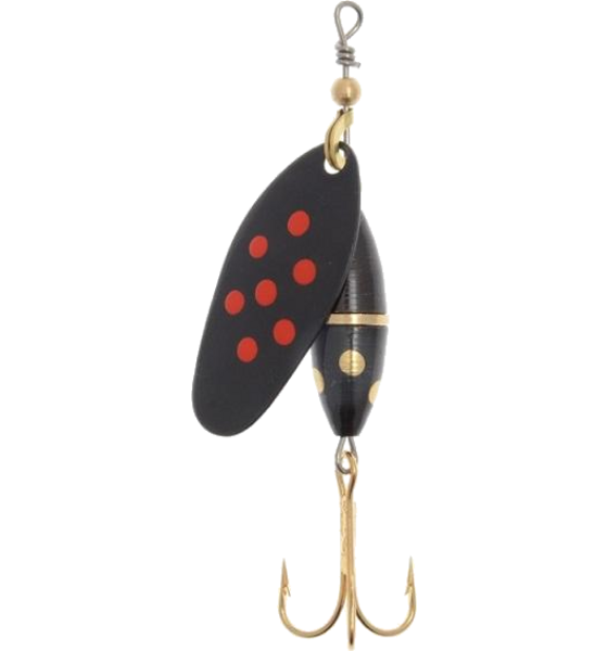 
MYRAN, 
Myran Panter Spinnare 3g Svart/r&ouml;d/prick, 
Detail 1
