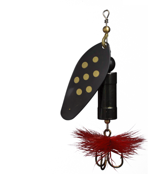 
MYRAN, 
Myran Tuna-lax Spinner 25g All Black, 
Detail 1
