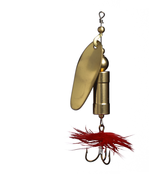 
MYRAN, 
Myran Tuna-lax Spinner 25g Gold, 
Detail 1
