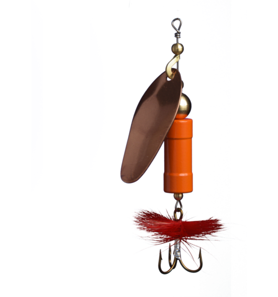 
MYRAN, 
Myran Tuna-lax Spinner 25g Orange/copper, 
Detail 1
