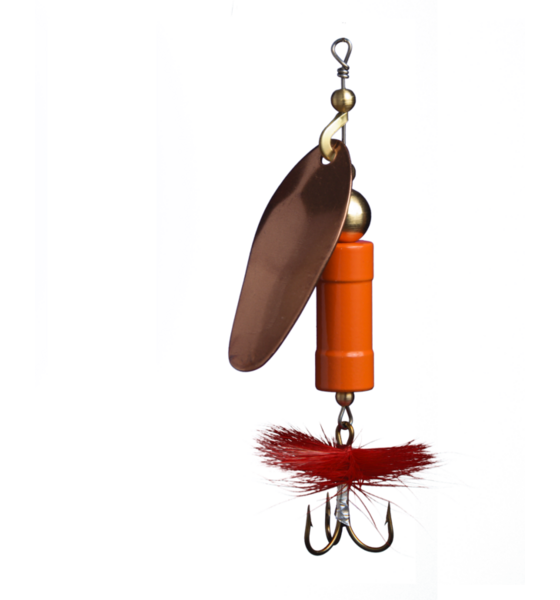 
MYRAN, 
Myran Tuna-lax Spinner 30g Orange/copper, 
Detail 1
