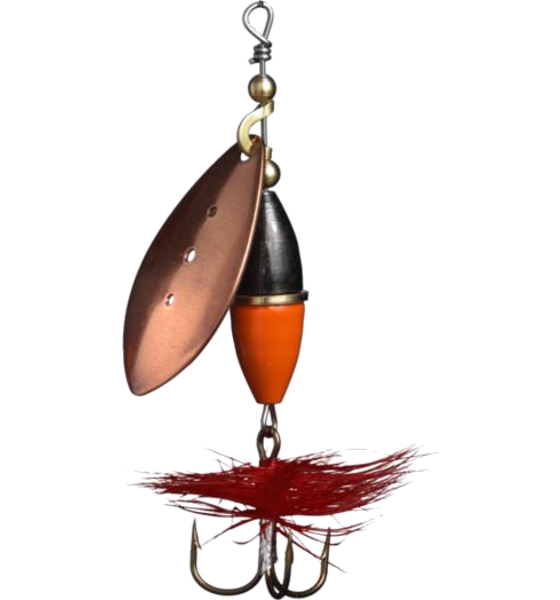 
MYRAN, 
Myran Wipp Spinnare 10g Koppar/orange/svart, 
Detail 1
