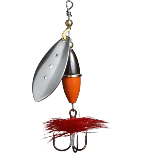 
MYRAN, 
Myran Wipp Spinnare 15g Silver/orange/svart, 
Detail 1

