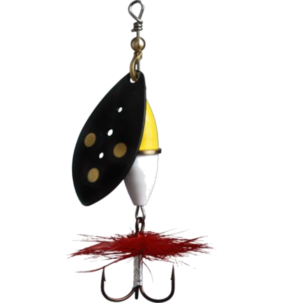 
MYRAN, 
Myran Wipp Spinnare 3g Svart/gul/vit, 
Detail 1
