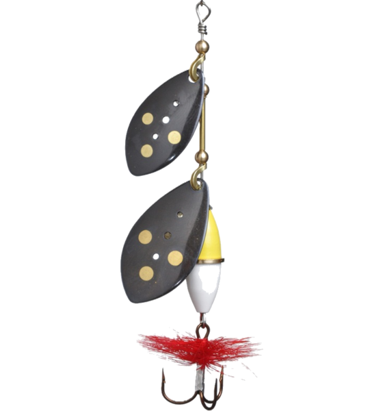 
MYRAN, 
Myran Wipp Spinner Dubbel M 9g Black, 
Detail 1
