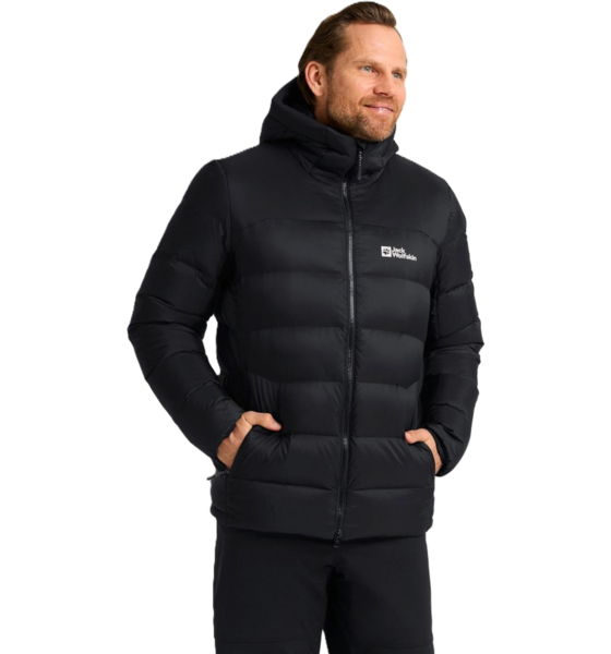 953465101101 JACK WOLFSKIN Nebelhorn Down Hoody M  Model01 Detail
