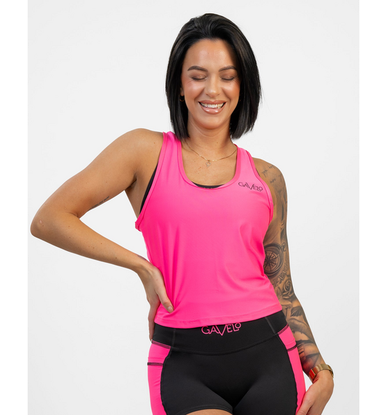 
GAVELO, 
Neon Blaze Pink Linne, 
Detail 1
