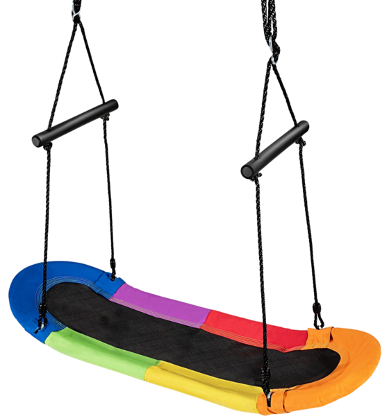 
NORTHIX, 
Nest Swing Children's Tree Swing With 100-160cm Adjustable Rope Hanging Swing Colorful 123 X 45cm, 
Detail 1
