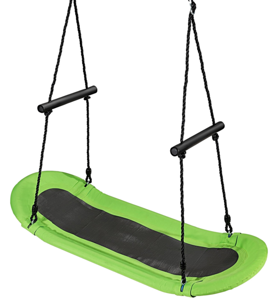 
B2X, 
Nest Swing Children's Tree Swing With 100-180cm Adjustable Rope Hanging Swing Green 123x45cm, 
Detail 1
