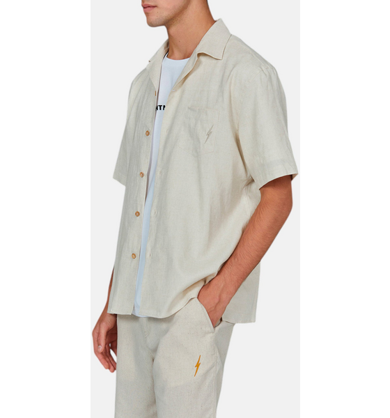 947405101101 LIGHTNING BOLT Neutral Top Shirt  Model01 Detail