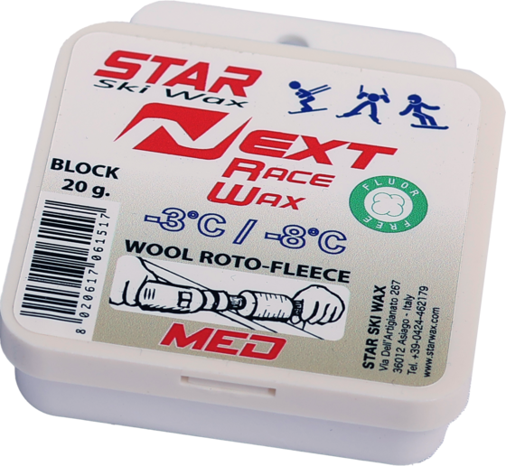 
STAR, 
Next Racewax Block 20g, 
Detail 1
