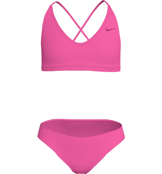 947087101101 NIKE Nike Solid Lace Up Bikini Set 947087101101 NIKE Nike Solid Lace Up Bikini Set Standard Detail