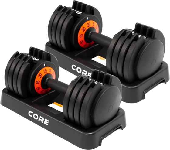 
NORDCORE, 
Nordcore 2x Adjustable Dumbbell Core, 50kg, 
Detail 1
