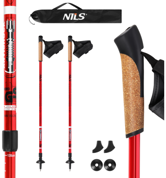 
NORTHIX, 
Nordic Walking Poles, Adjustable, Lightweight, 
Detail 1
