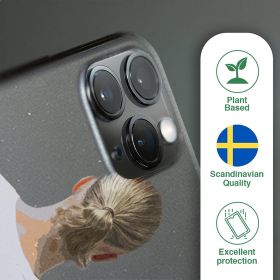
PHONECASES3D, 
Norges Fotballforbund Official Compostable Phone Case Design Haaland 129, 
Detail 3
