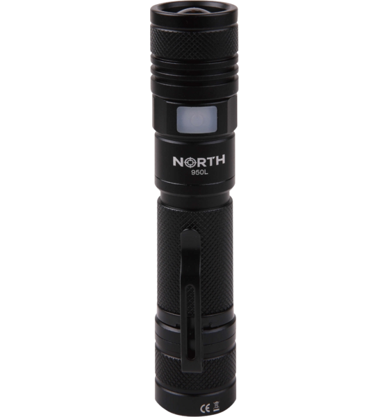 
NORTH, 
North Flashlight 950lumen Zoom Black Aviation Aluminum 10w Cree-led (xml2), 
Detail 1
