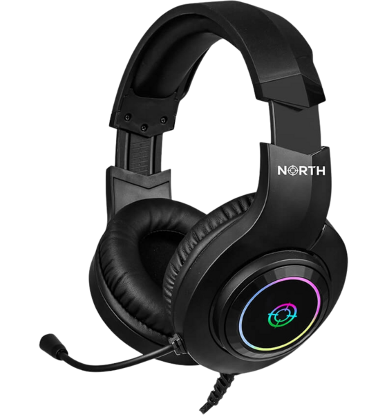 
NORTH, 
North Gaming Headset H100 Rgb, 
Detail 1

