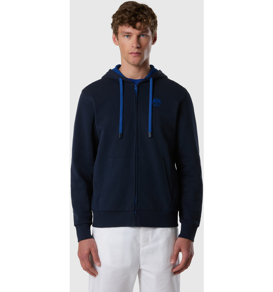 
NORTH SAILS, 
North Sails Full-zip Hoodie With Contrast Logo, 
Detail 1
