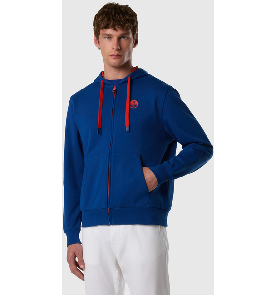 
NORTH SAILS, 
North Sails Full-zip Hoodie With Contrast Logo, 
Detail 1
