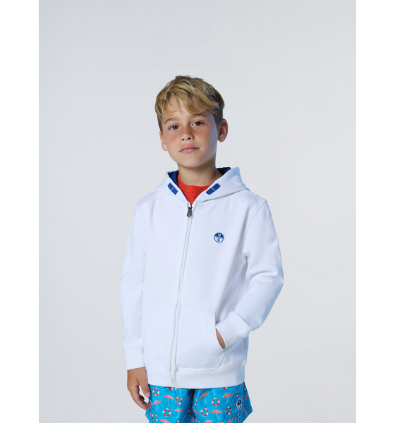 
NORTH SAILS, 
North Sails Full-zip Hoodie With Logo Patch, 
Detail 1
