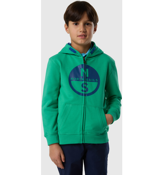 
NORTH SAILS, 
North Sails Full-zip Hoodie With Maxi Logo, 
Detail 1

