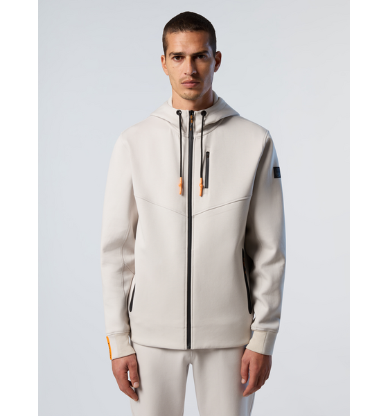 945623103101 NORTH SAILS North Sails Hoodie Interlock Full-zip 945623103101 NORTH SAILS North Sails Hoodie Interlock Full-zip Model01 Detail