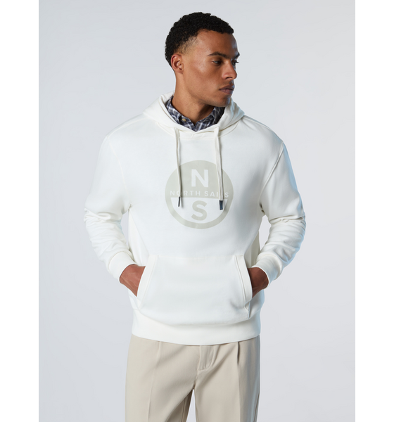 
NORTH SAILS, 
North Sails Hoodie With Maxi Logo Print, 
Detail 1
