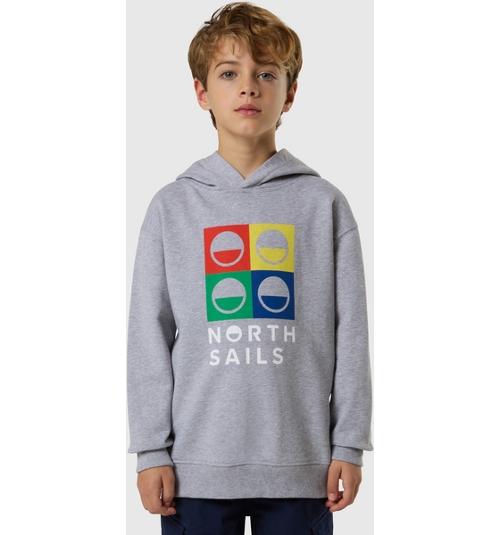 
NORTH SAILS, 
North Sails Hoodie With Maxi North Sails Print, 
Detail 1
