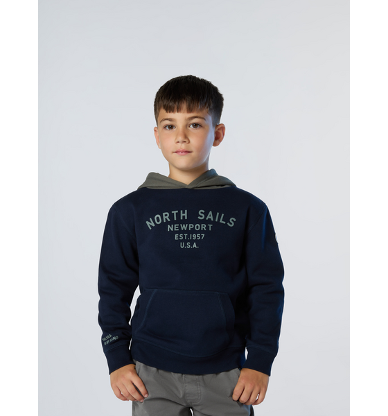 
NORTH SAILS, 
North Sails Hoodie With Newport Print, 
Detail 1
