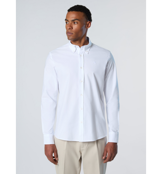 
NORTH SAILS, 
North Sails Oxford Shirt With Embroidered Logo, 
Detail 1
