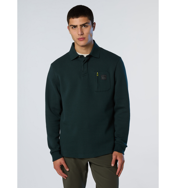 955954103101 NORTH SAILS North Sails Polo Shirt With Chest Pocket  Model01 Detail