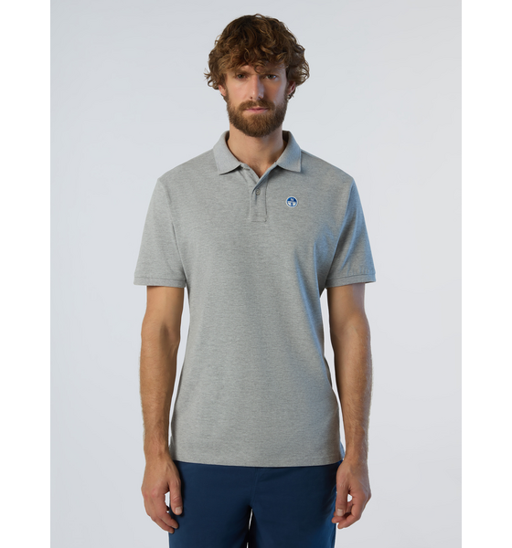 948069104101 NORTH SAILS North Sails Polo Shirt With Logo Patch  Model01 Detail