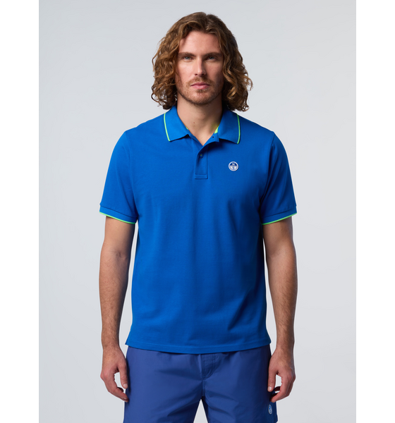 
NORTH SAILS, 
North Sails Polo Shirt With Neon Logo, 
Detail 1
