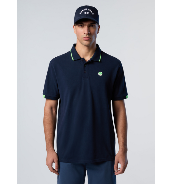 
NORTH SAILS, 
North Sails Polo Shirt With Neon Logo, 
Detail 1
