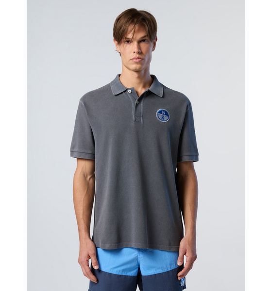 
NORTH SAILS, 
North Sails Polo Shirt With Pigment-dyed Finish, 
Detail 1
