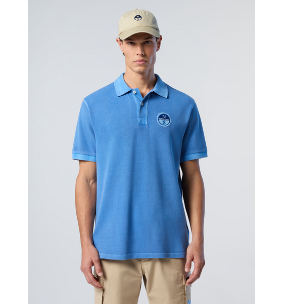 
NORTH SAILS, 
North Sails Polo Shirt With Pigment-dyed Finish, 
Detail 1
