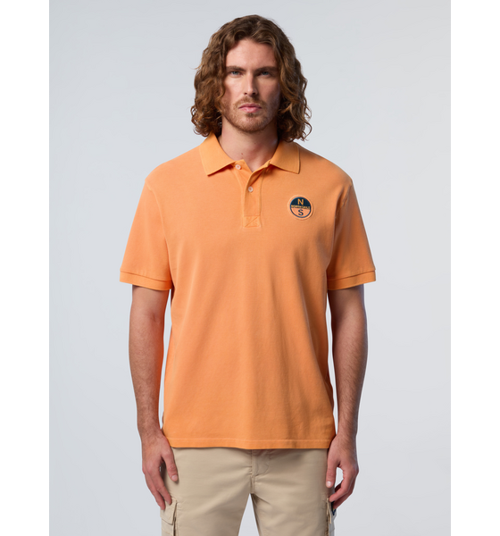 
NORTH SAILS, 
North Sails Polo Shirt With Pigment-dyed Finish, 
Detail 1

