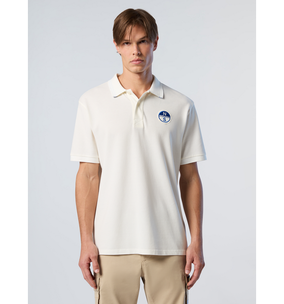 
NORTH SAILS, 
North Sails Polo Shirt With Pigment-dyed Finish, 
Detail 1
