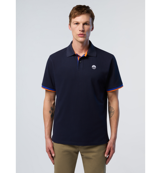 
NORTH SAILS, 
North Sails Polo Shirt With Striped Placket, 
Detail 1
