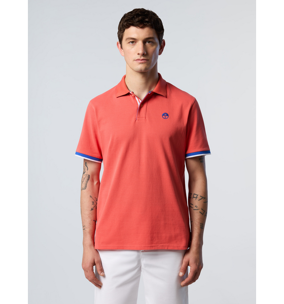 
NORTH SAILS, 
North Sails Polo Shirt With Striped Placket, 
Detail 1
