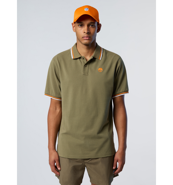 
NORTH SAILS, 
North Sails Polo Shirt With Striped Trims, 
Detail 1
