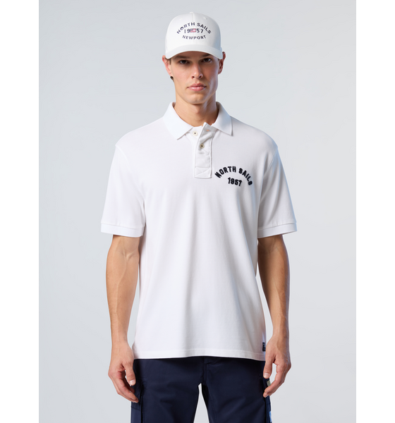 
NORTH SAILS, 
North Sails Polo Shirt With Vintage Wash, 
Detail 1
