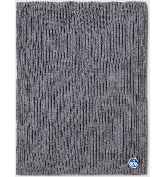 
NORTH SAILS, 
North Sails Scarf Wide-rib Knit With Logo Patch, 
Detail 1
